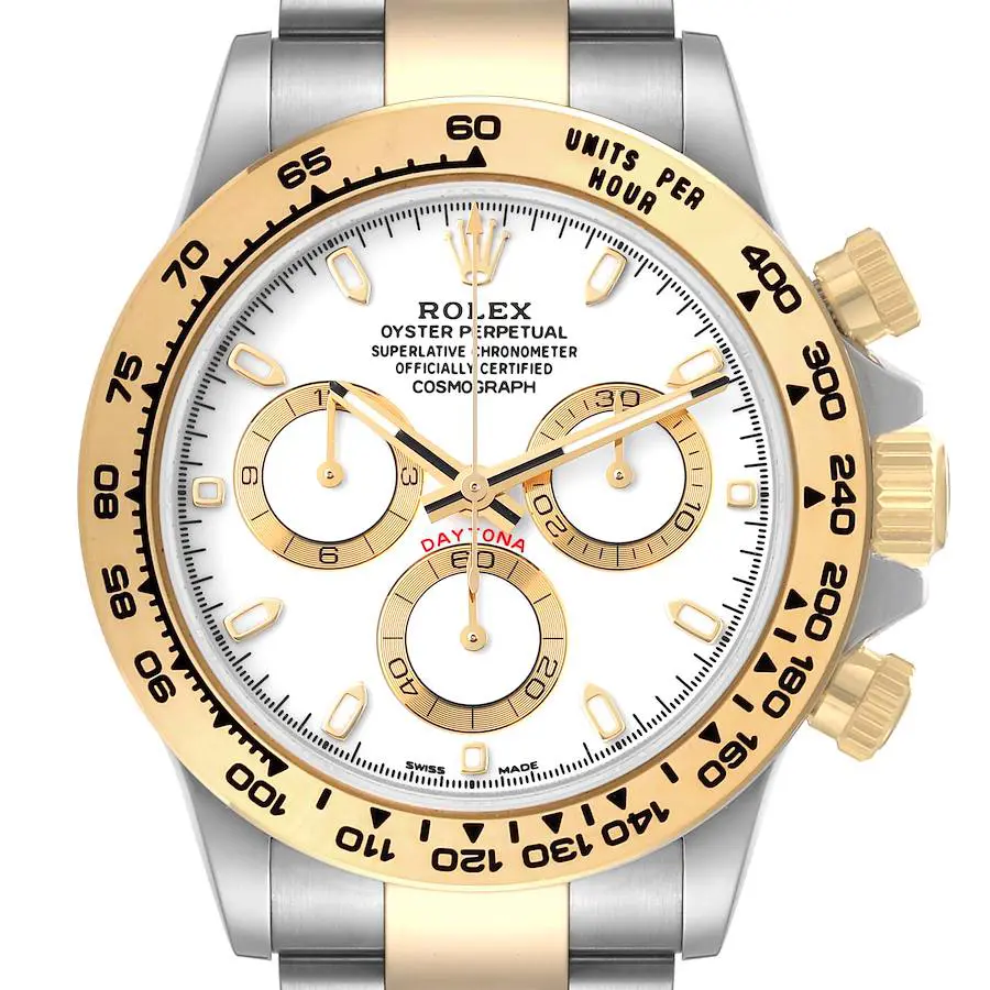 Rolex Daytona Steel & Gold White Dial 116503 - Image 4