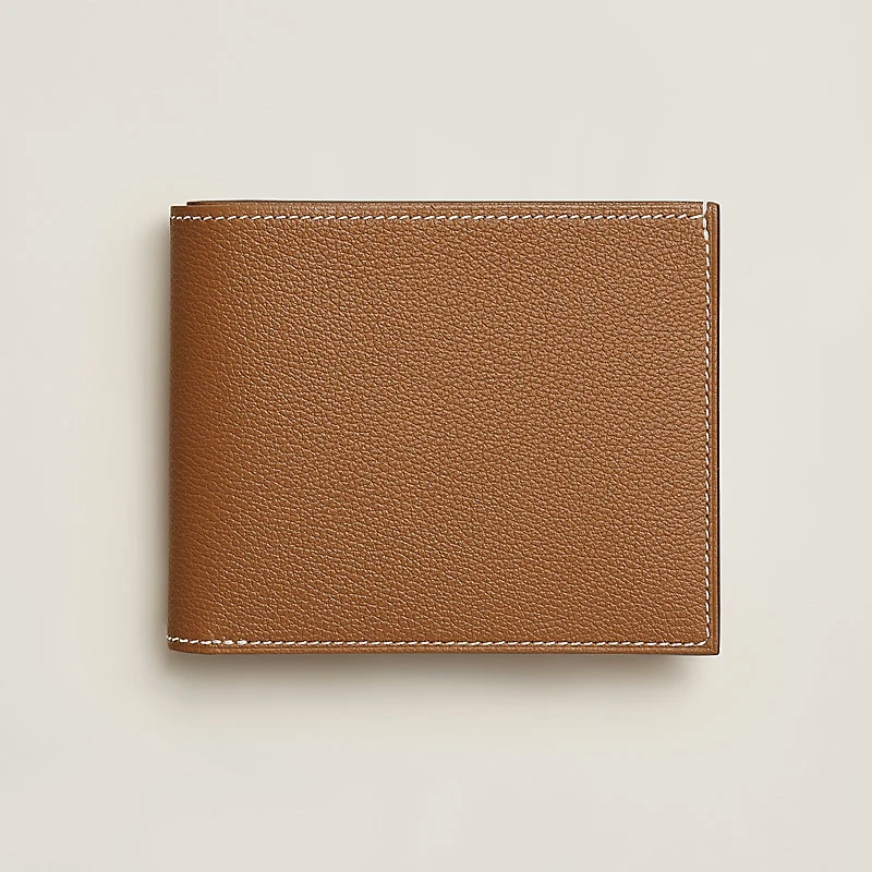 Hermes Citizen Twill Compact Card Holder 
